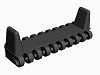 module - moulded side-guard 40 mm double - twist lock 
